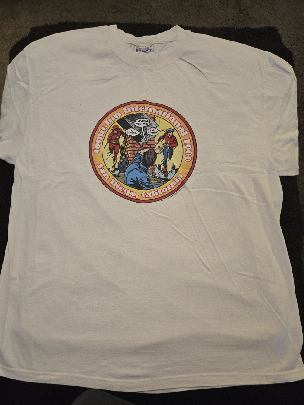 2000 Comic Con - The Flash - SDCC - Vintage - Size XL